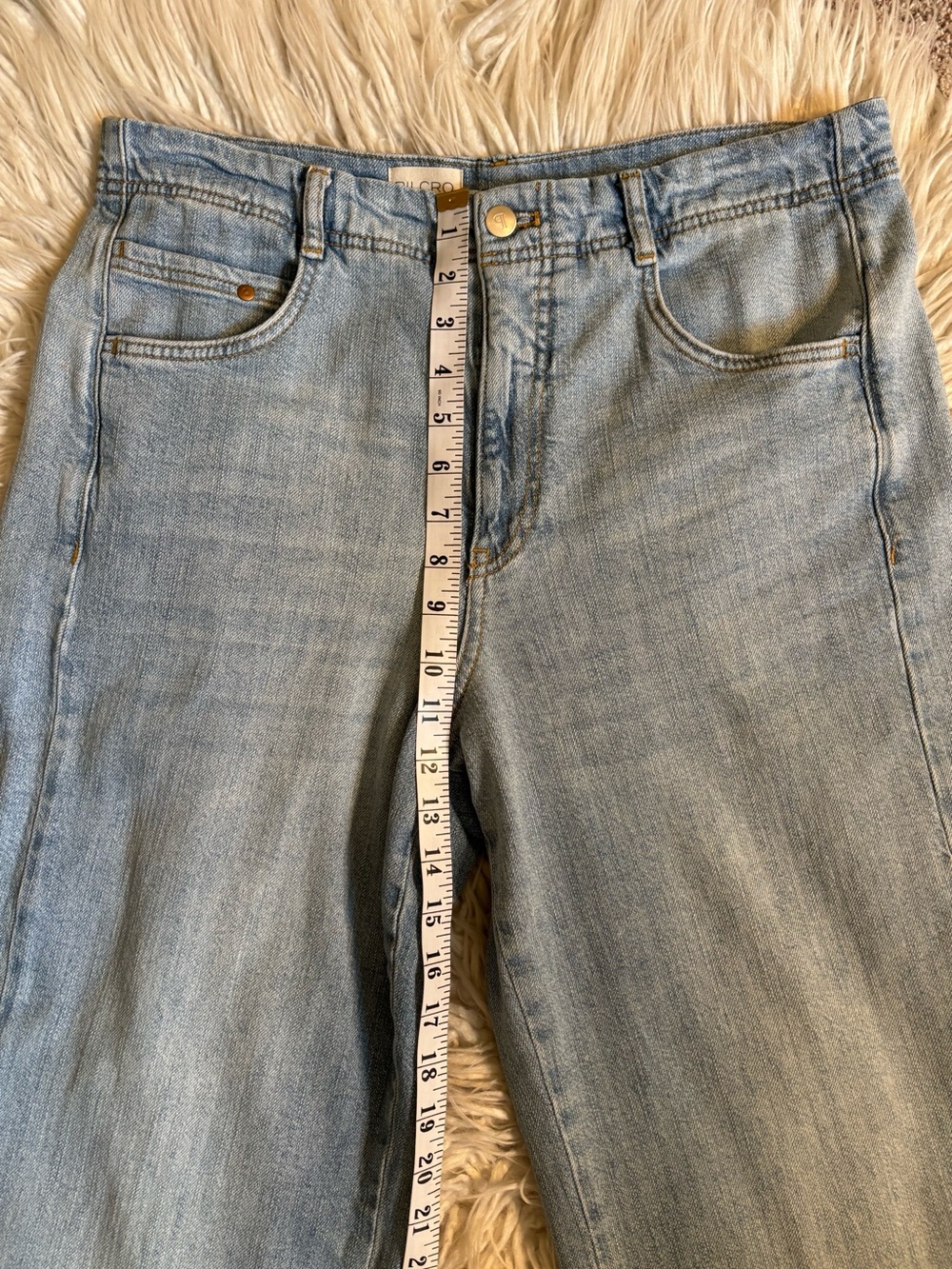 Anthropologie Pilcro The Adi Safie Frayed Hem Jeans Size 29 EUC - Picture 8 of 9